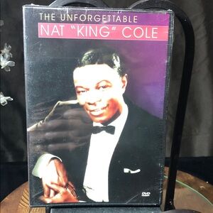Nat 'King' Cole DVD - Black and Purple Cover